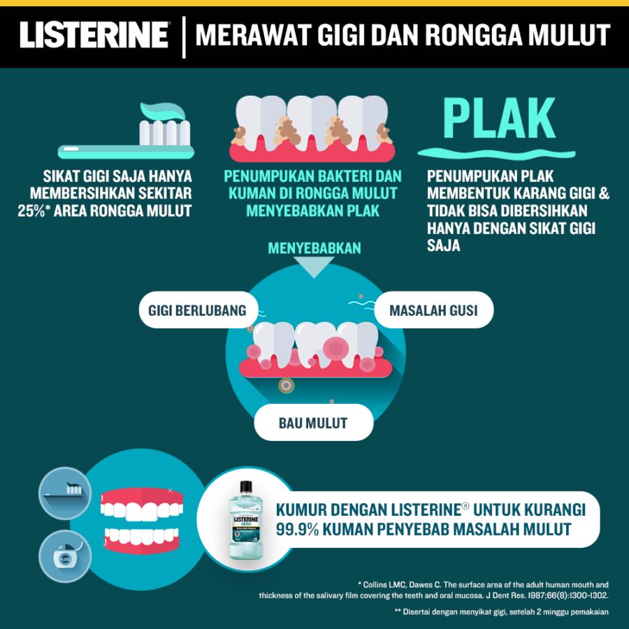 Listerine Zero Antiseptic Mouthwash 250ml