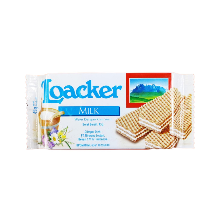 Loacker Milk Wafer 45gram