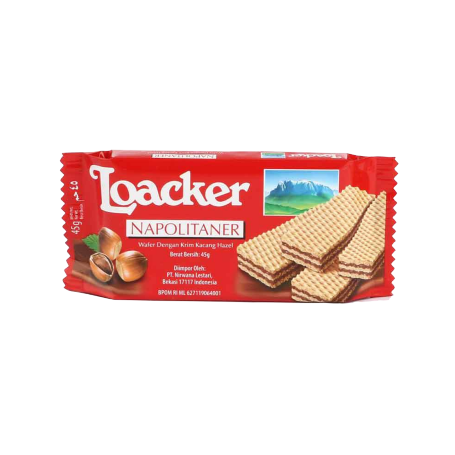 Loacker Wafer Napolitaner 45gram