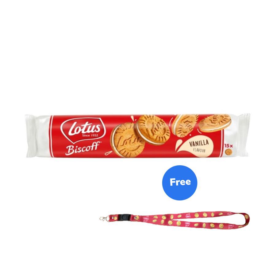 Lotus Biscoff Sandwich Vanilla free Lanyard