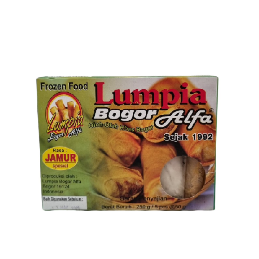 Lumpia Alfa Jamur Special 5pcs