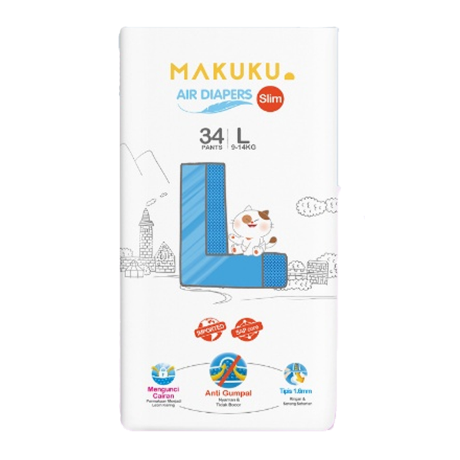 Makuku L34 Diapers Slim Pants 1packs