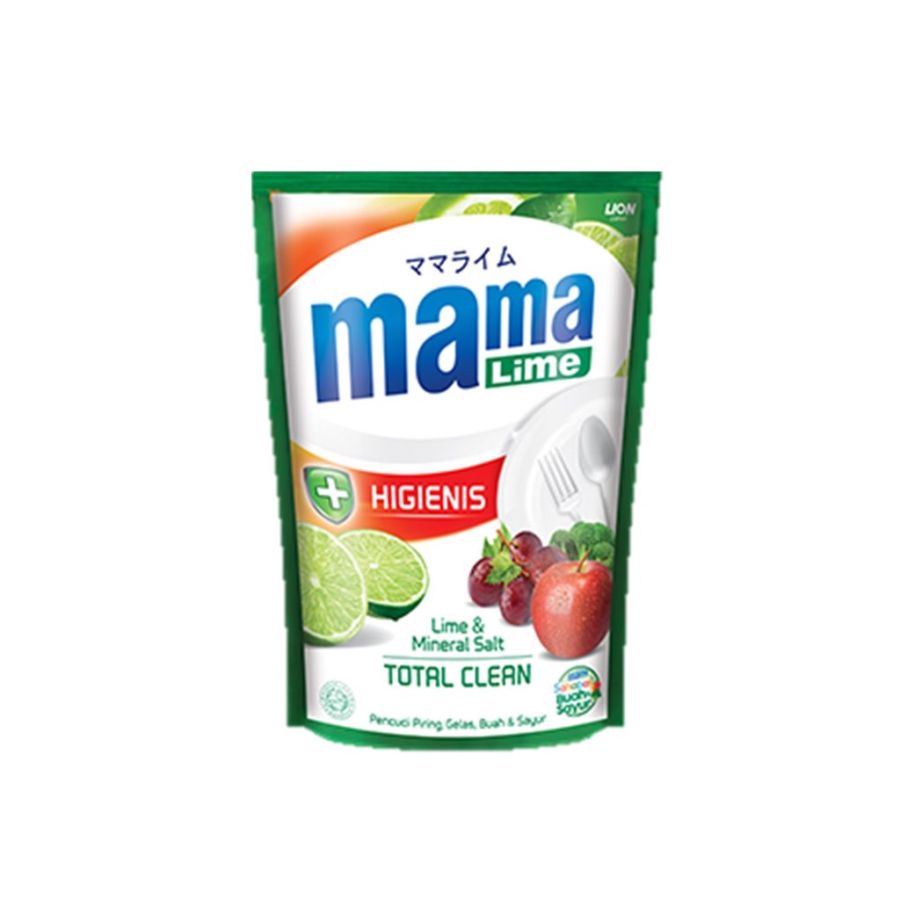 Mama Lime & Mineral Salt Total Clean 400ml/Sabun Cuci Piring 400ml