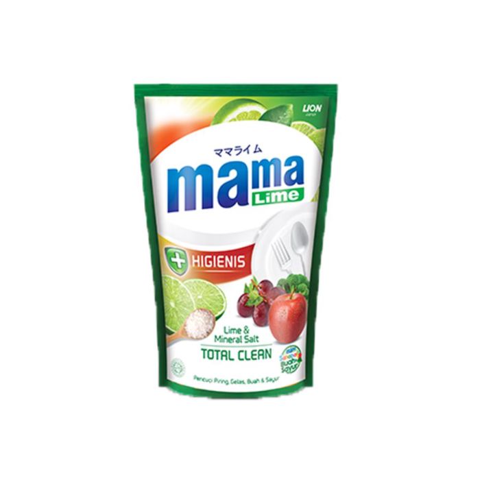 Mama Lime & Mineral Salt Total Clean 680ml/Sabun Cuci Piring