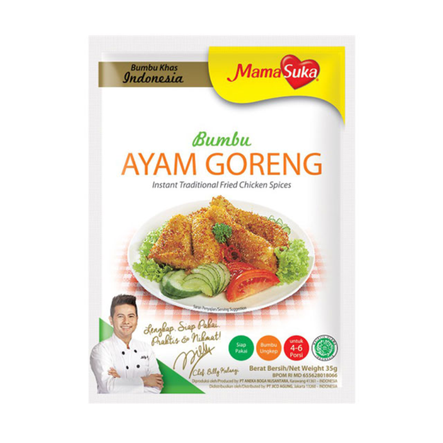 Mamasuka Bumbu Instan Ayam Goreng 35gram