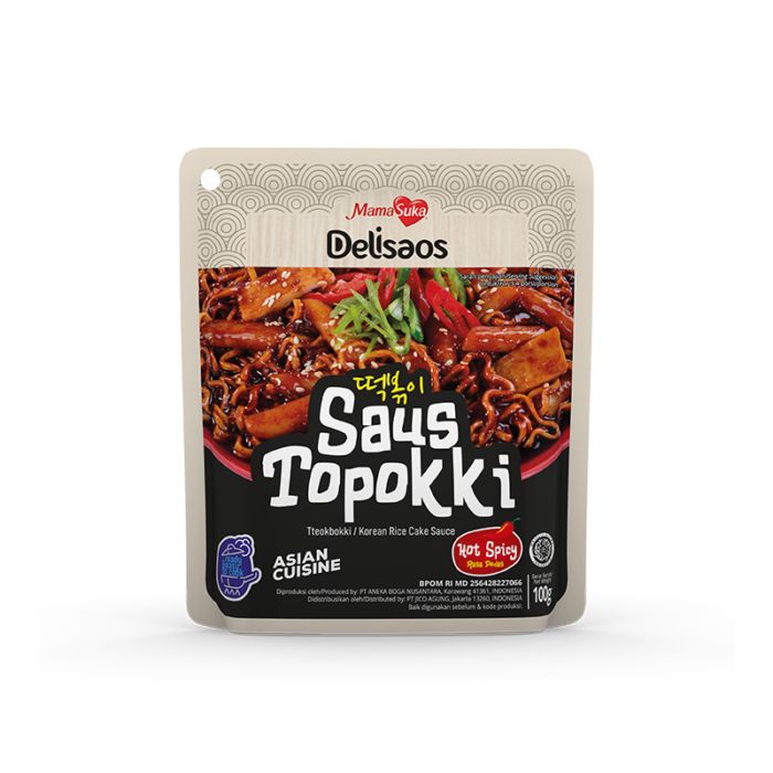 Mamasuka Delisaos Saus Topokki Spicy