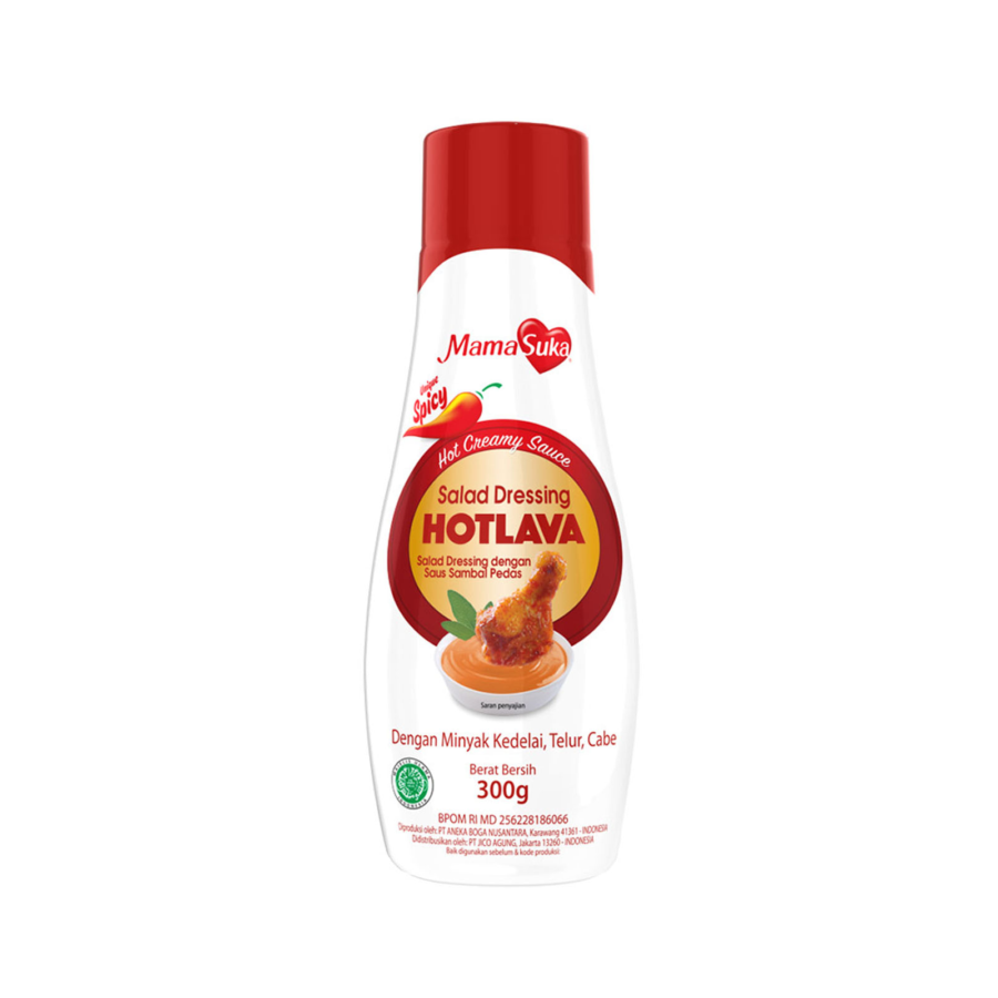 Mamasuka Salad Dressing Hot Lava Botol 300gram