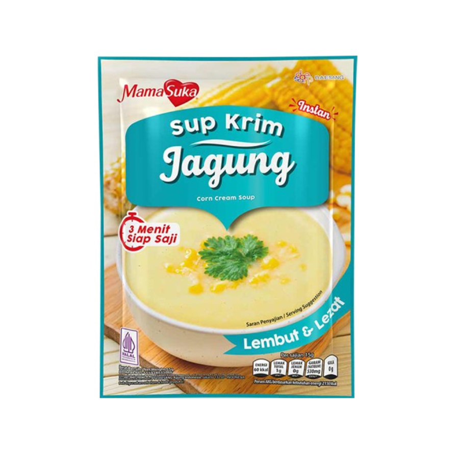 Mamasuka Sup Krim Instan Jagung 55gram