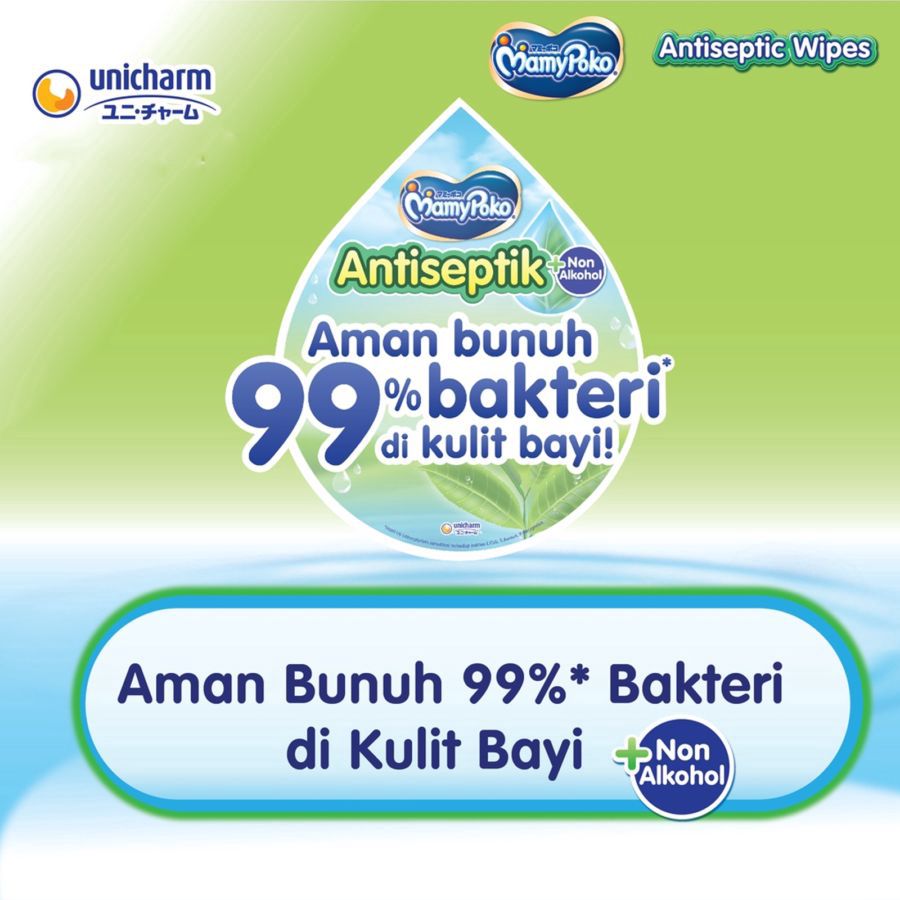 Mamypoko Regular Wipes Non Fragrance Buy 1 Get 1 Tisu Basah 1pack