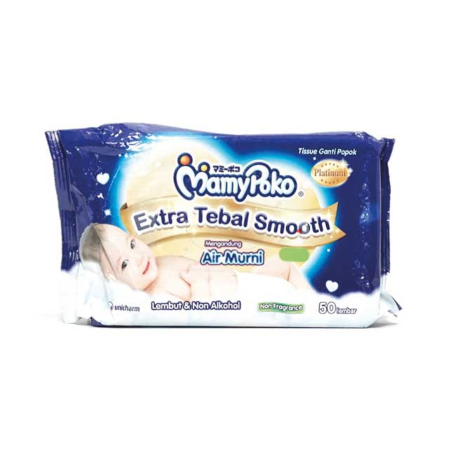 [INVALID] Mamypoko Baby Wipes Non Perfume 50sheets 50sheets