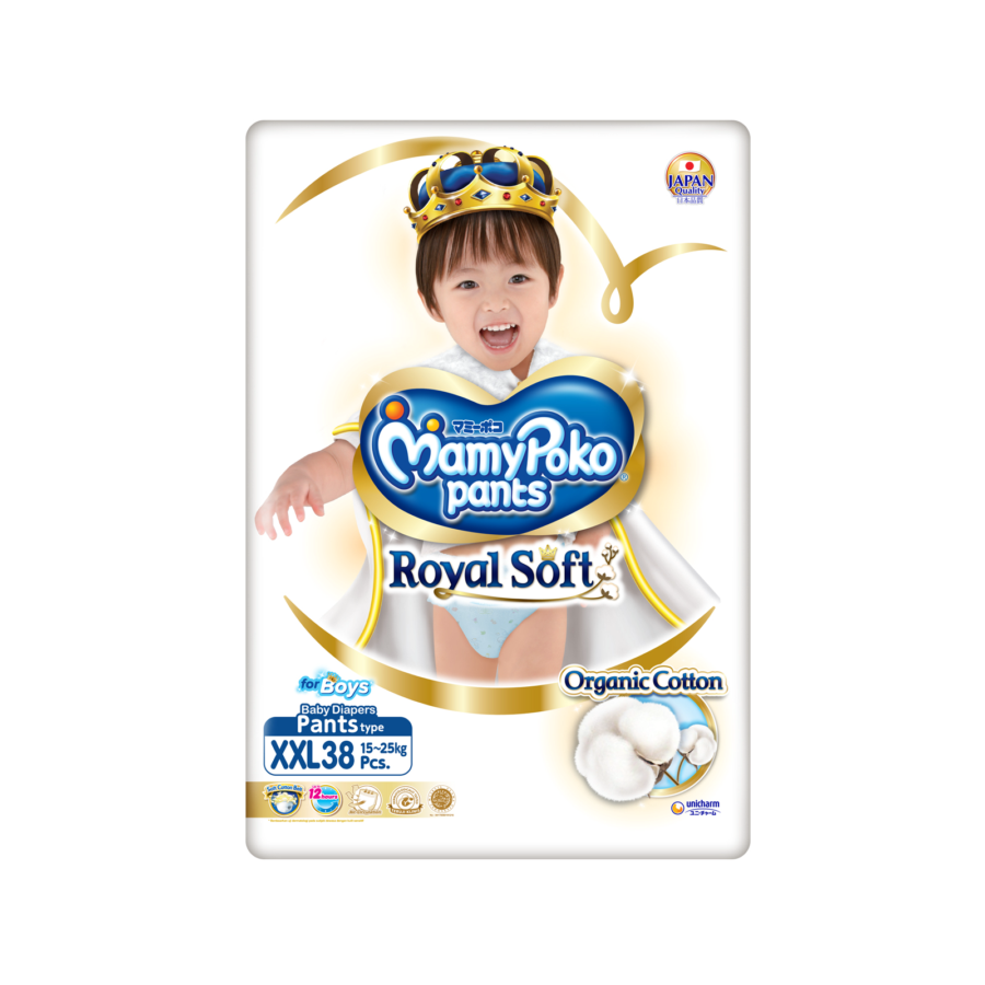 Mamypoko Boy Royal Soft XXL38 Diapers Pants 1packs