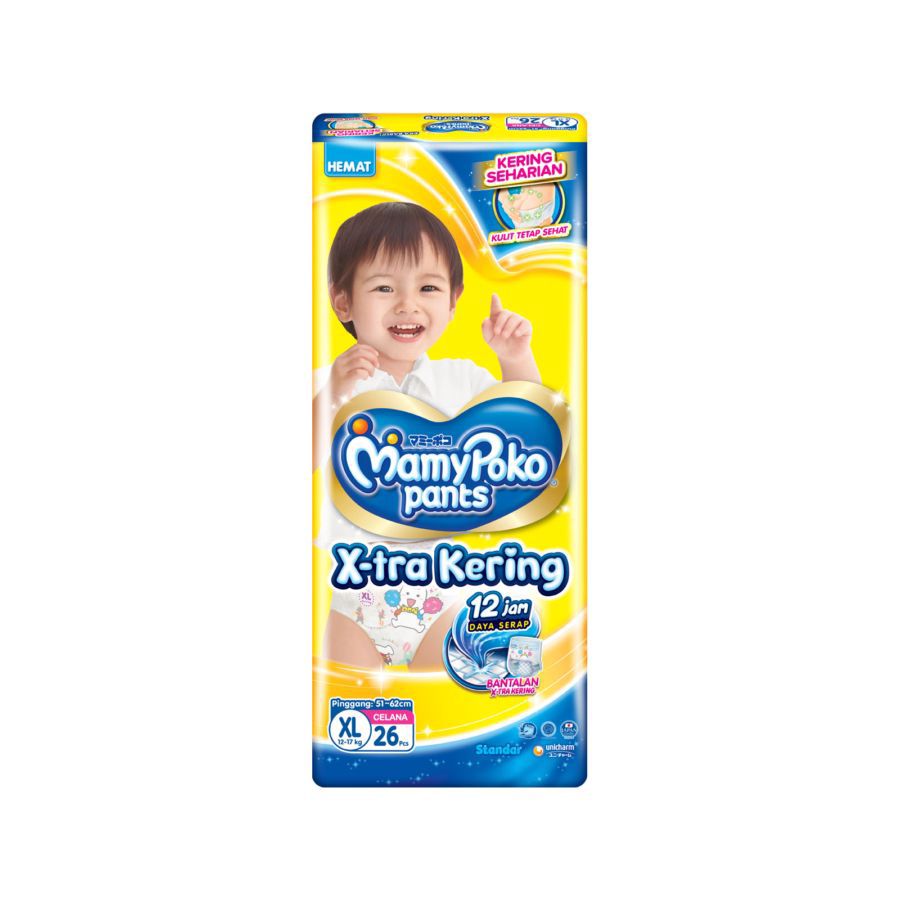 Mamypoko X-tra Kering XL26 Diapers Pants 1packs