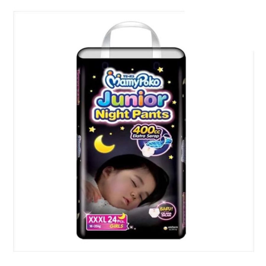 Mamypoko Junior Night Girls Pants Diapers XXXL24 1pack