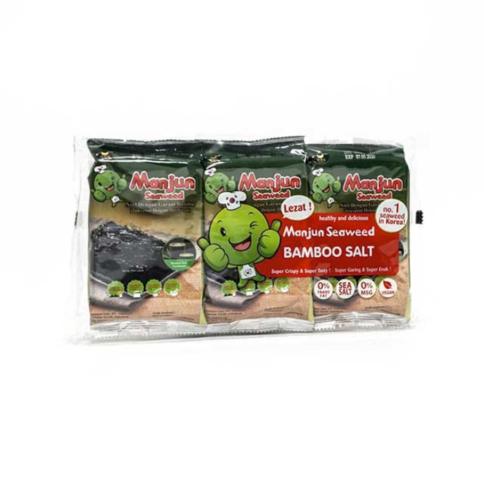 Manjun Seaweed Bamboo Salt 5gr x 3pcs