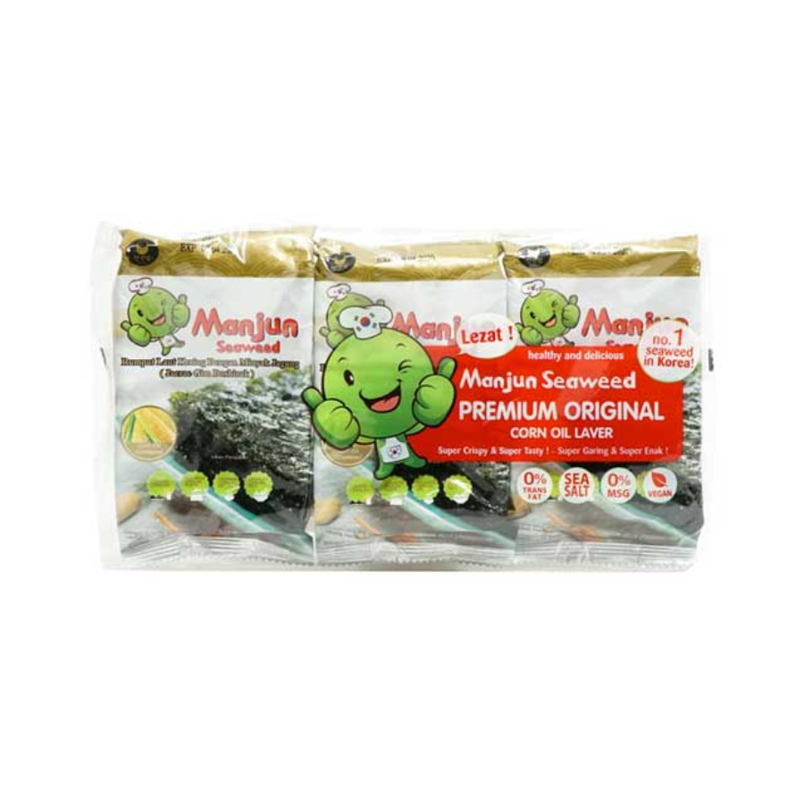 Manjun Seaweed Corn Oil 3 x 5gr