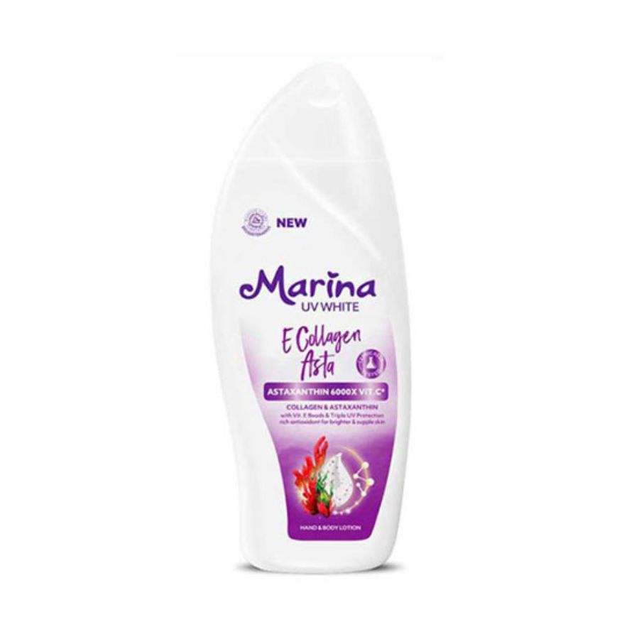 Marina UV White E Collogen Asta Lotion 185ml 185ml