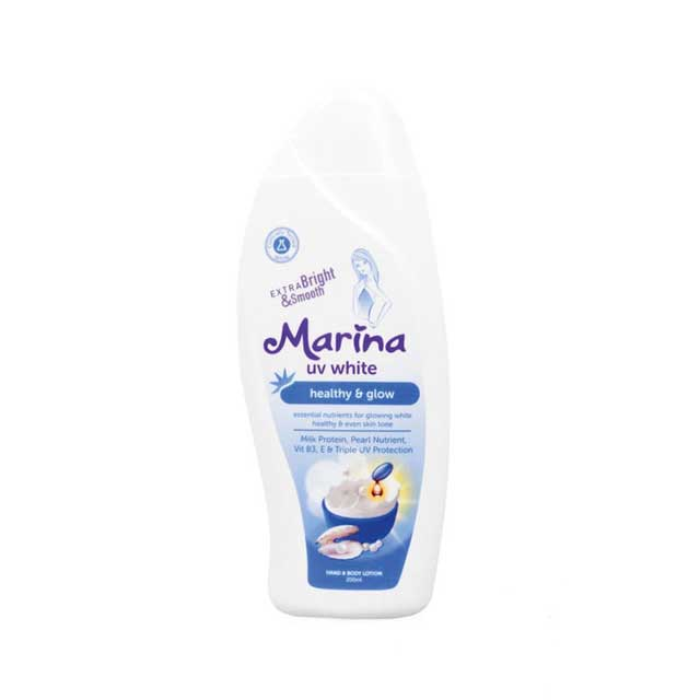 Marina UV White Hand & Body Lotion Healthy & Glow
