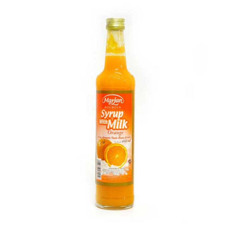 [INVALID] Marjan Syrup + Milk Orange/Sirup 460 ml 460ml