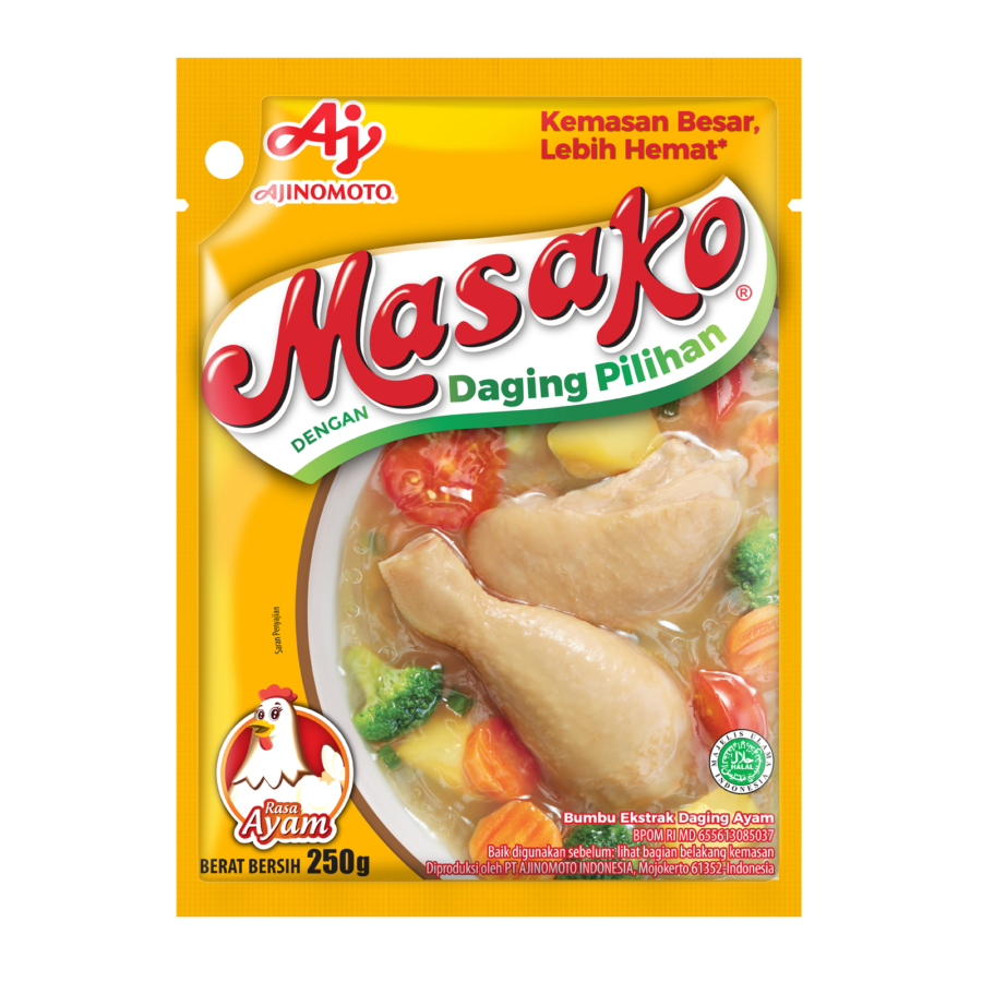 Masako Bumbu Kaldu Ayam Penyedap 250gram