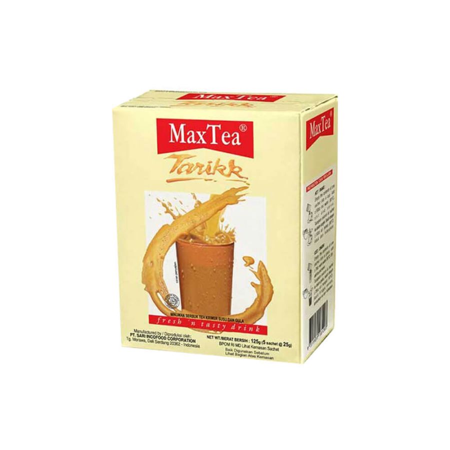 Max Tea Teh Tarik 5 x 25gr 125gram