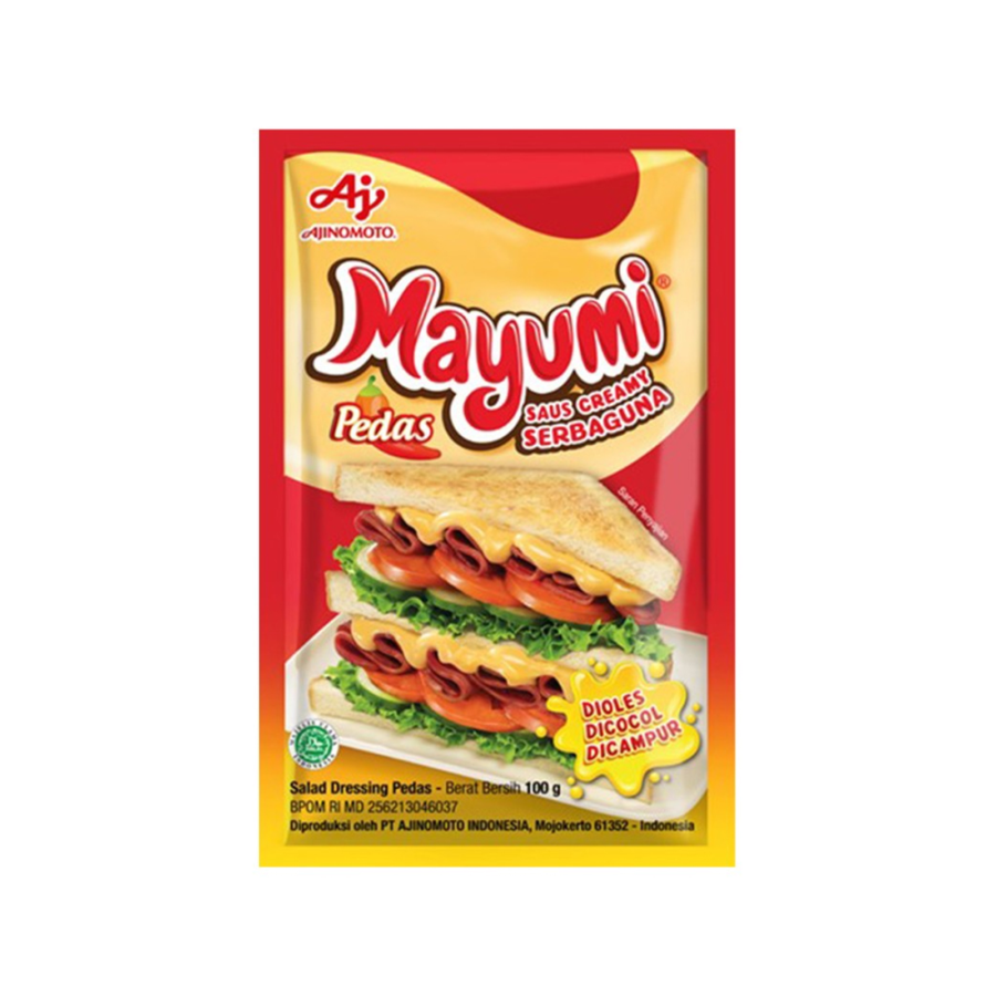 Mayumi Mayonaise Saus Pedas Sachet 100gram