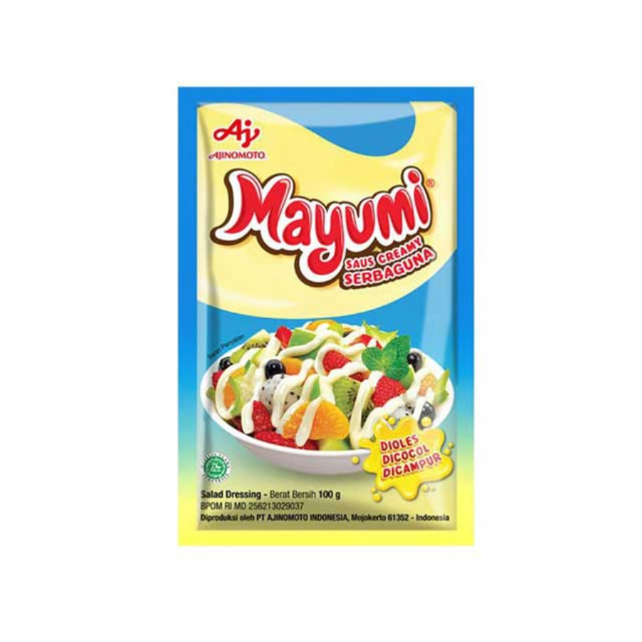 Mayumi Mayonaise Saus Creamy Sachet 100gram