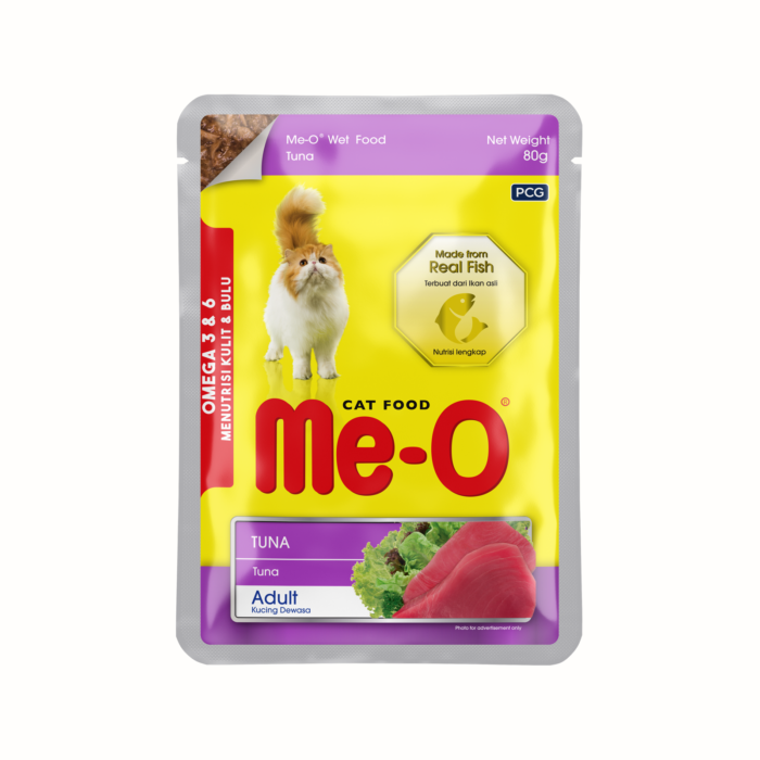 Me-O Pouch Cat Food Tuna in Jelly