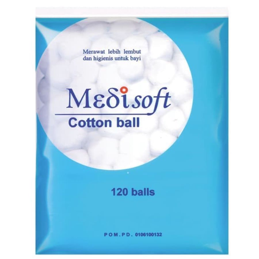 Medisoft Cotton Ball/Kapas 1packs