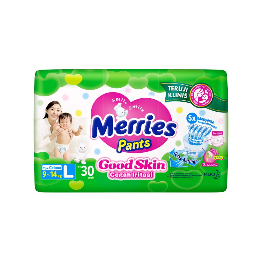 Merries Good Skin L30 Diapers Pants 1packs