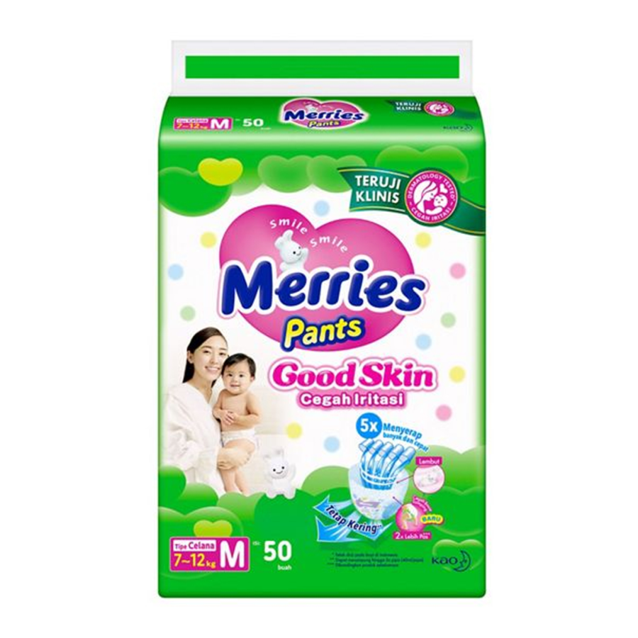 Merries Good Skin M50 Diapers Pants 1packs