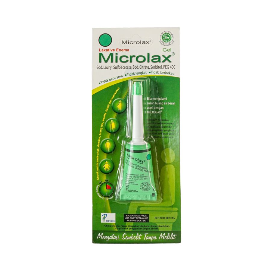 Microlax Gel Mengatasi Sembelit 5ml