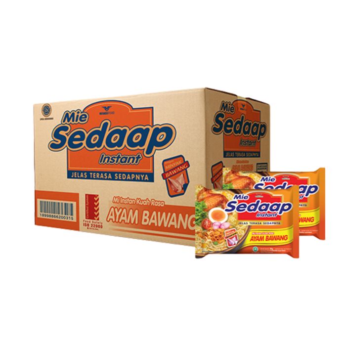 Mie Sedaap Ayam Bawang Dus/Mie Instan