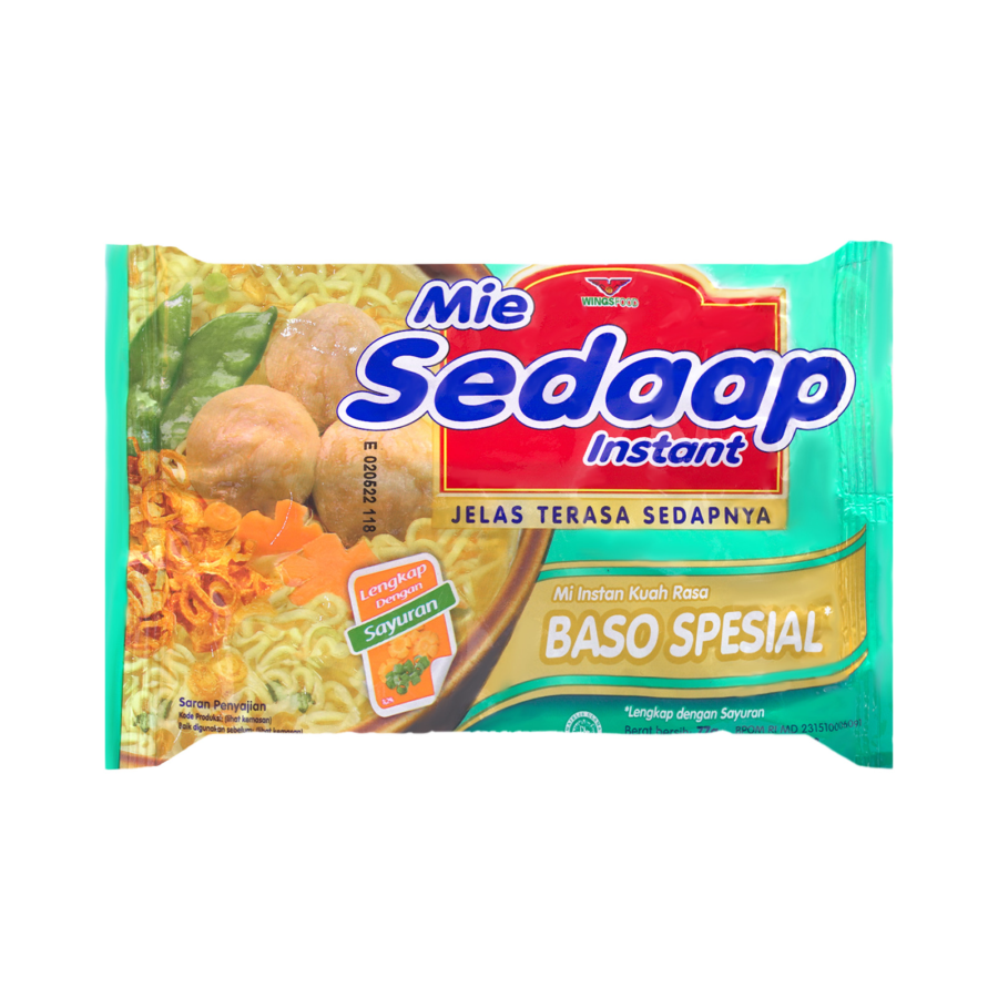 Mie Sedaap Baso Spesial/Mie Instan 77gram