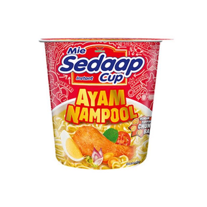Mie Sedaap Cup Ayam Nampool/Mie Instan
