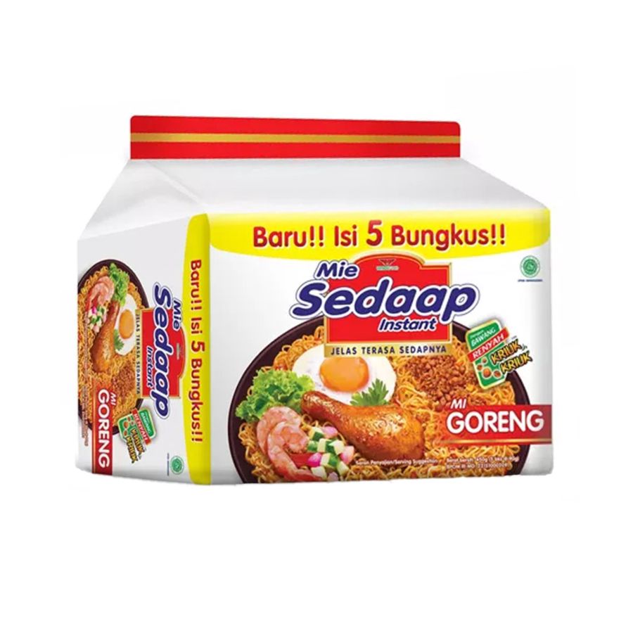 Mie Sedaap Goreng 90gr Isi 5/Mie Instan 450gram