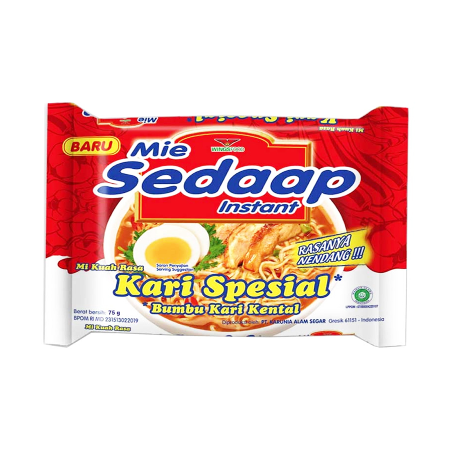 Mie Sedaap Kari Spesial/Mie Instan 75gram