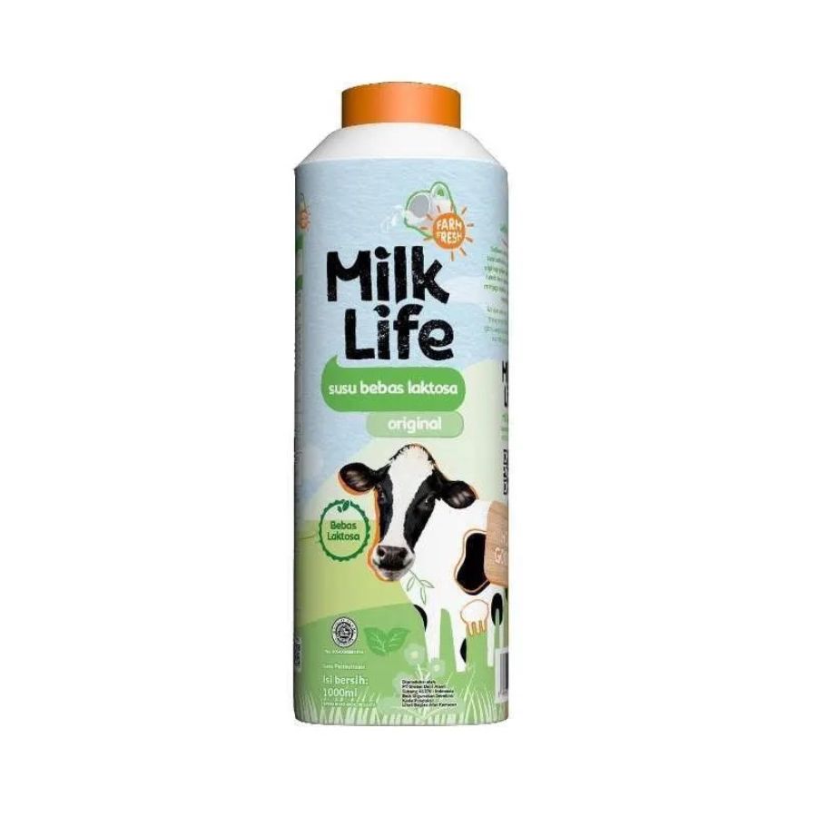 Milk life Lactose Free Fresh Milk/Susu Segar 1000ml