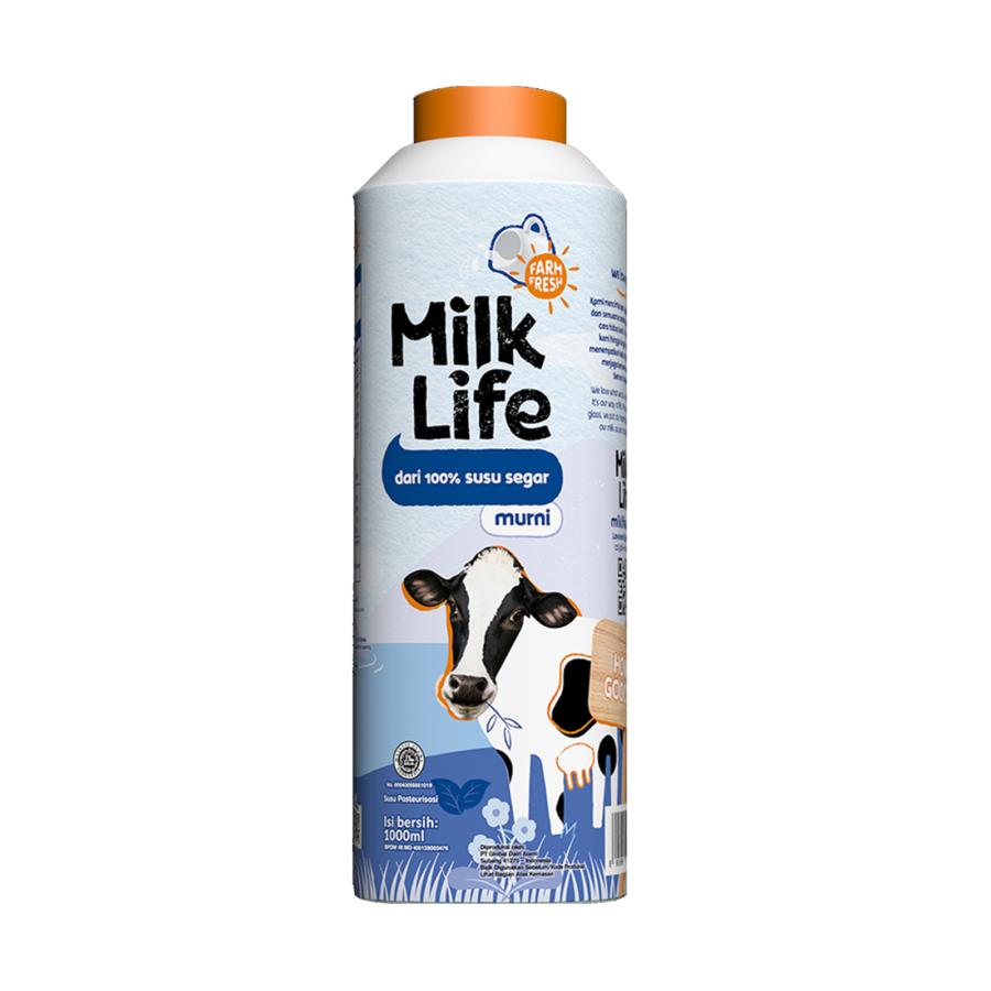 Milk life Pure Fresh Milk/Susu Segar 1000ml