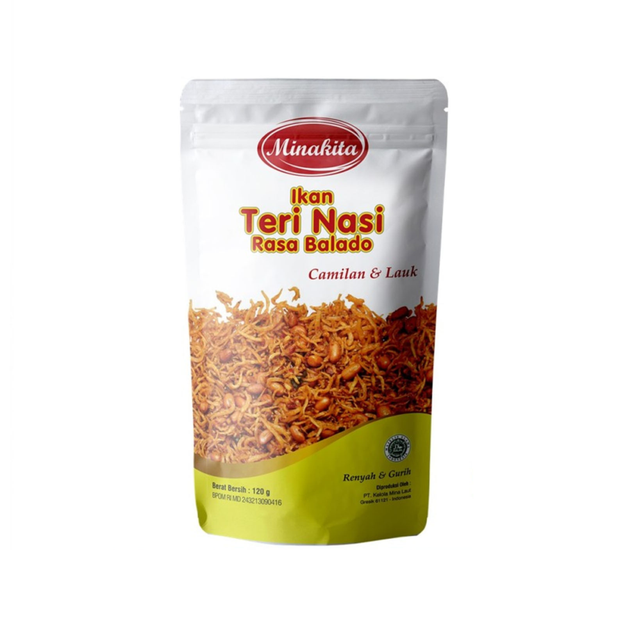 Minakita Teri Nasi Balado 120gram