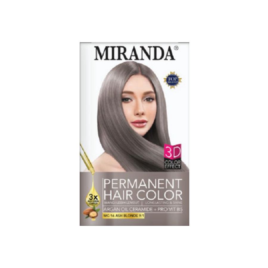 Miranda Hair Color Mc16 Ash Blonde 1box