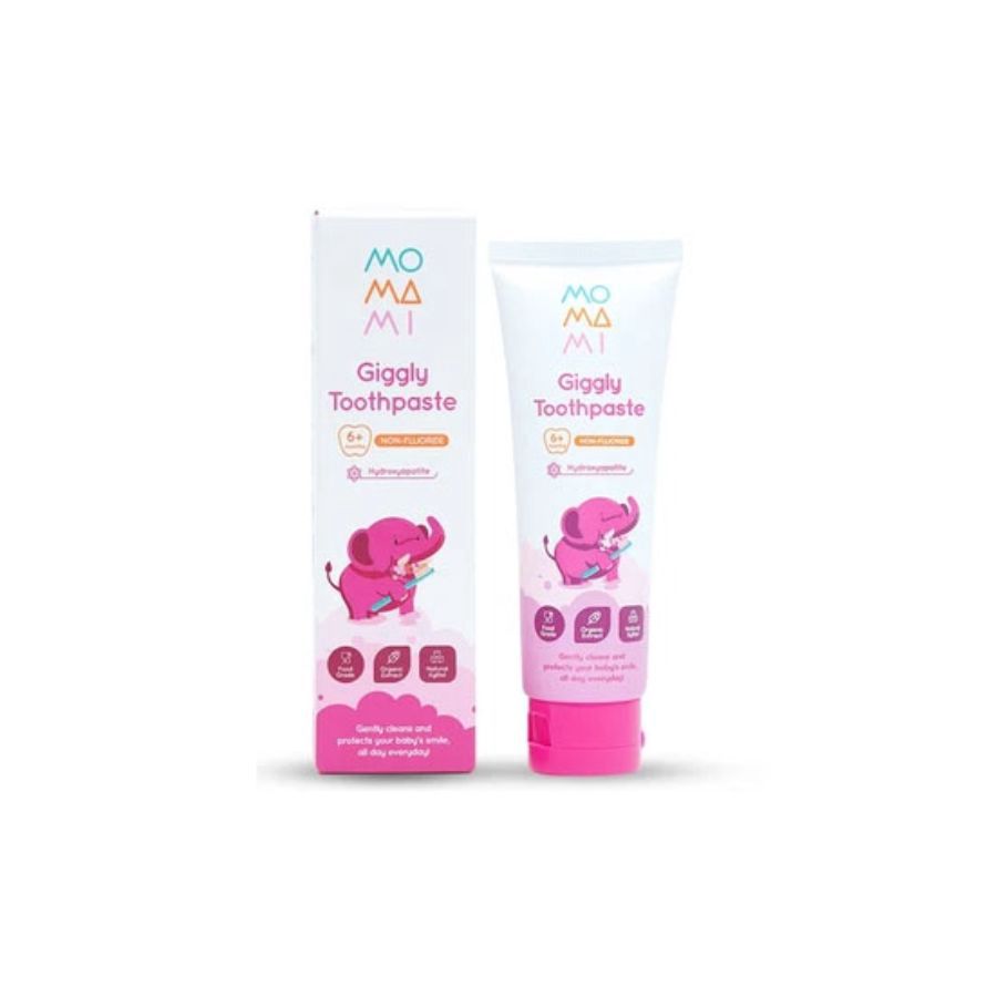 Momami Giggly Non Fluoride Toothpaste 1pcs