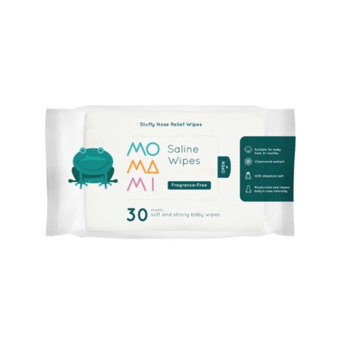 Momami Saline Wet Wipes