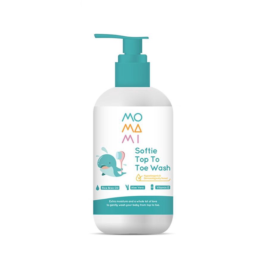 Momami Softie Top To Toe Wash - 250ml