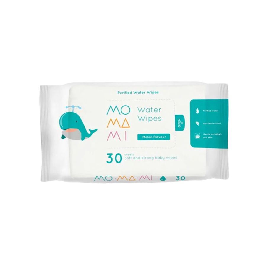 Momami Water Wipes Melon Flavour 30sheets