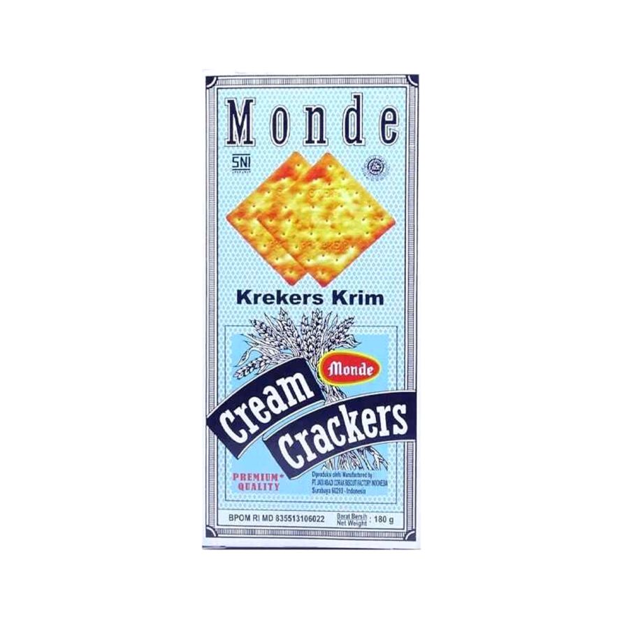 Monde Biscuit Cream Crackers  180gram