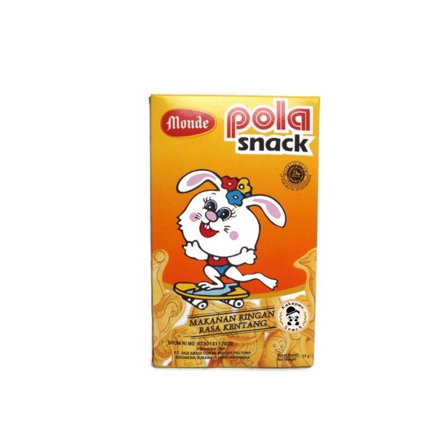 Monde Pola Snack Biskuit 25gram