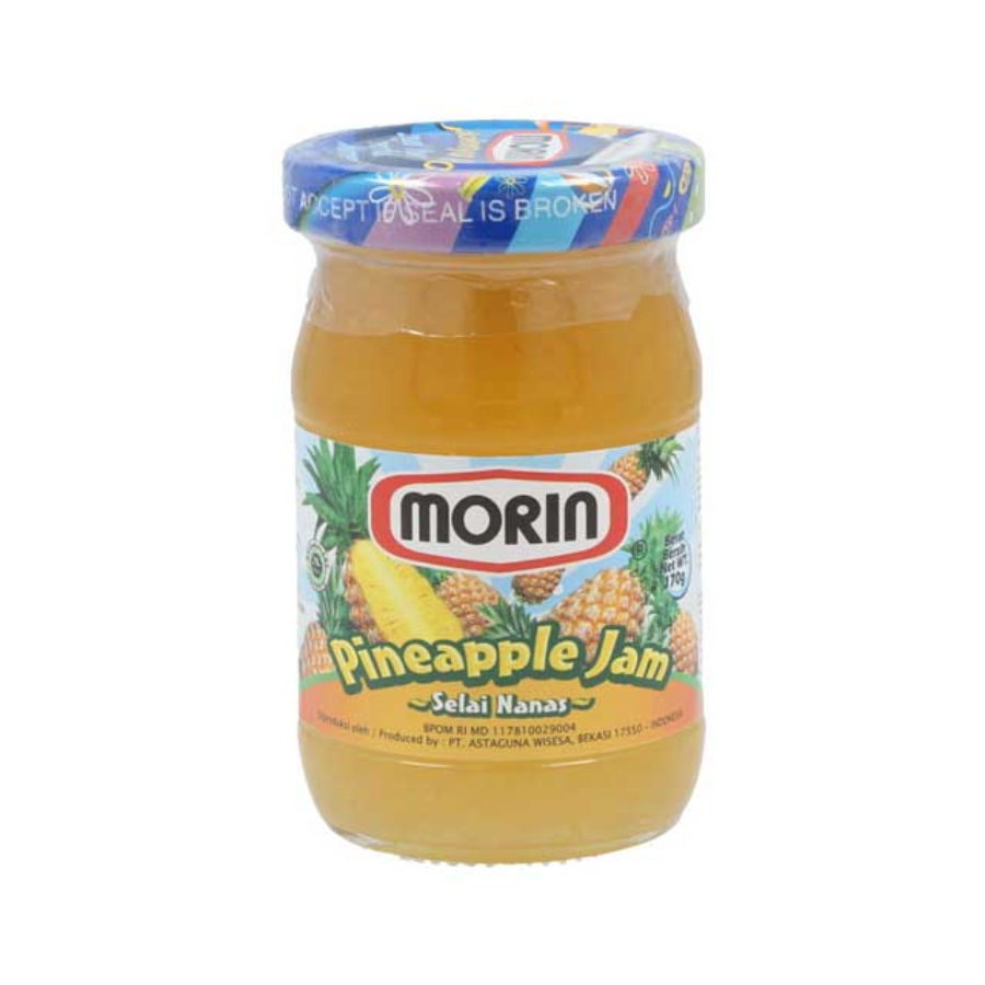 Morin Pineapple Jam Botol 170gram