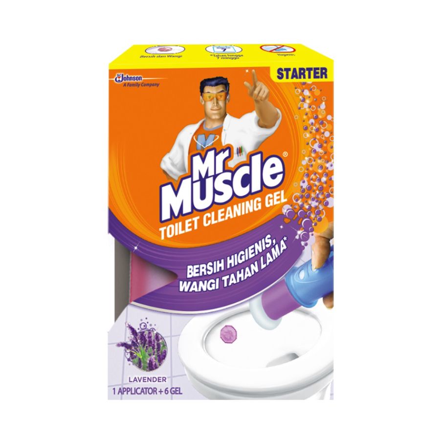 Mr Muscle Toilet Cleaning Gel Regular Lavender 36ml