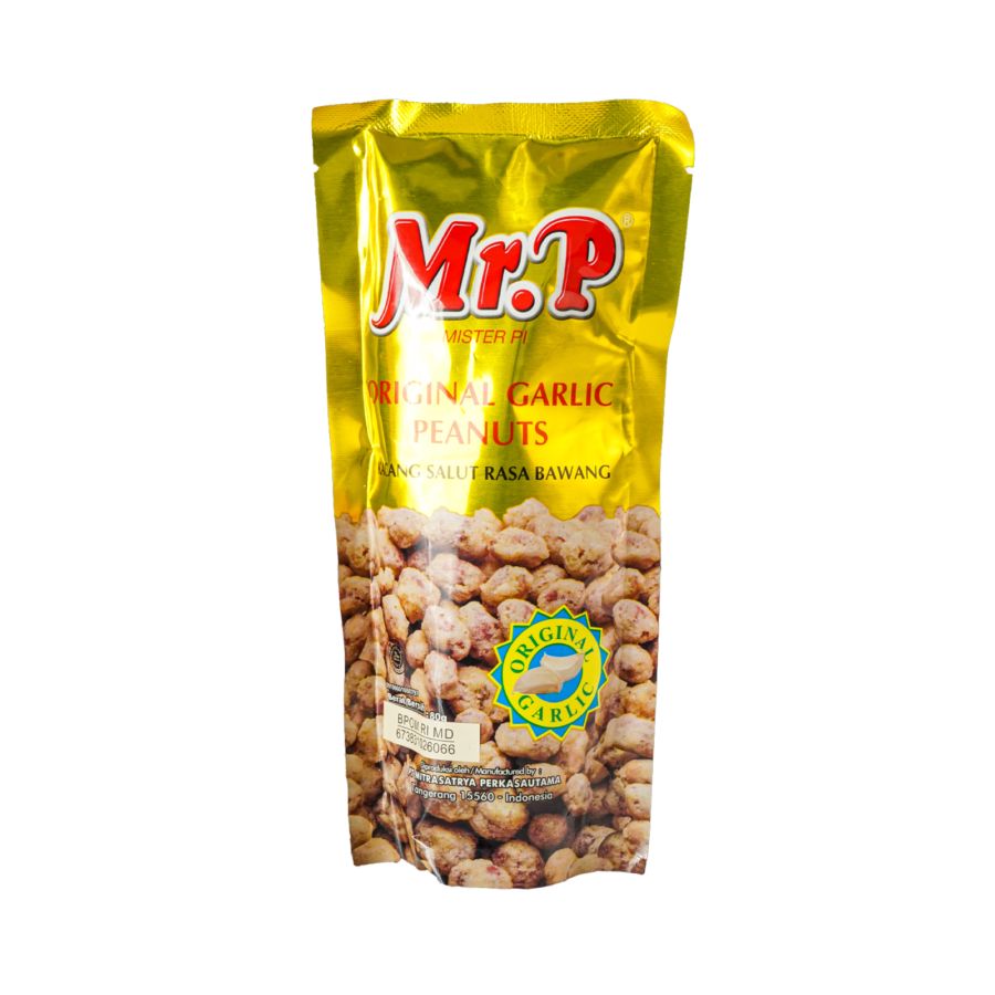 Mr. P Original Garlic Peanut 80gram