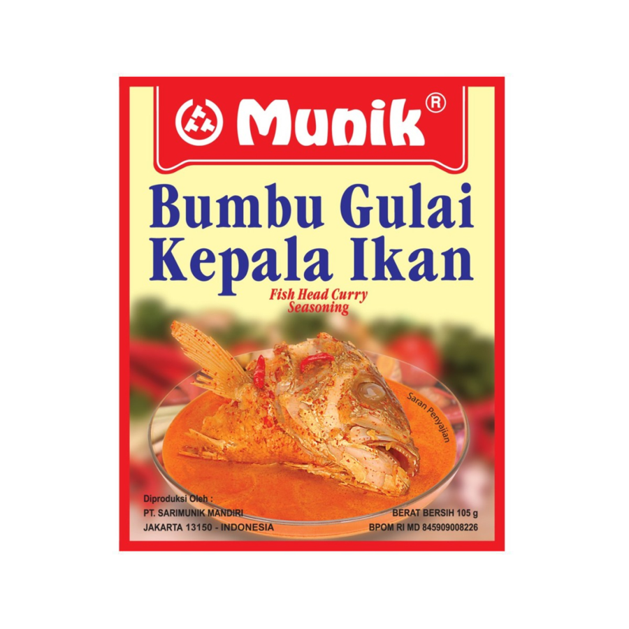 Munik Bumbu Gulai Kepala Ikan 105gram 105gram